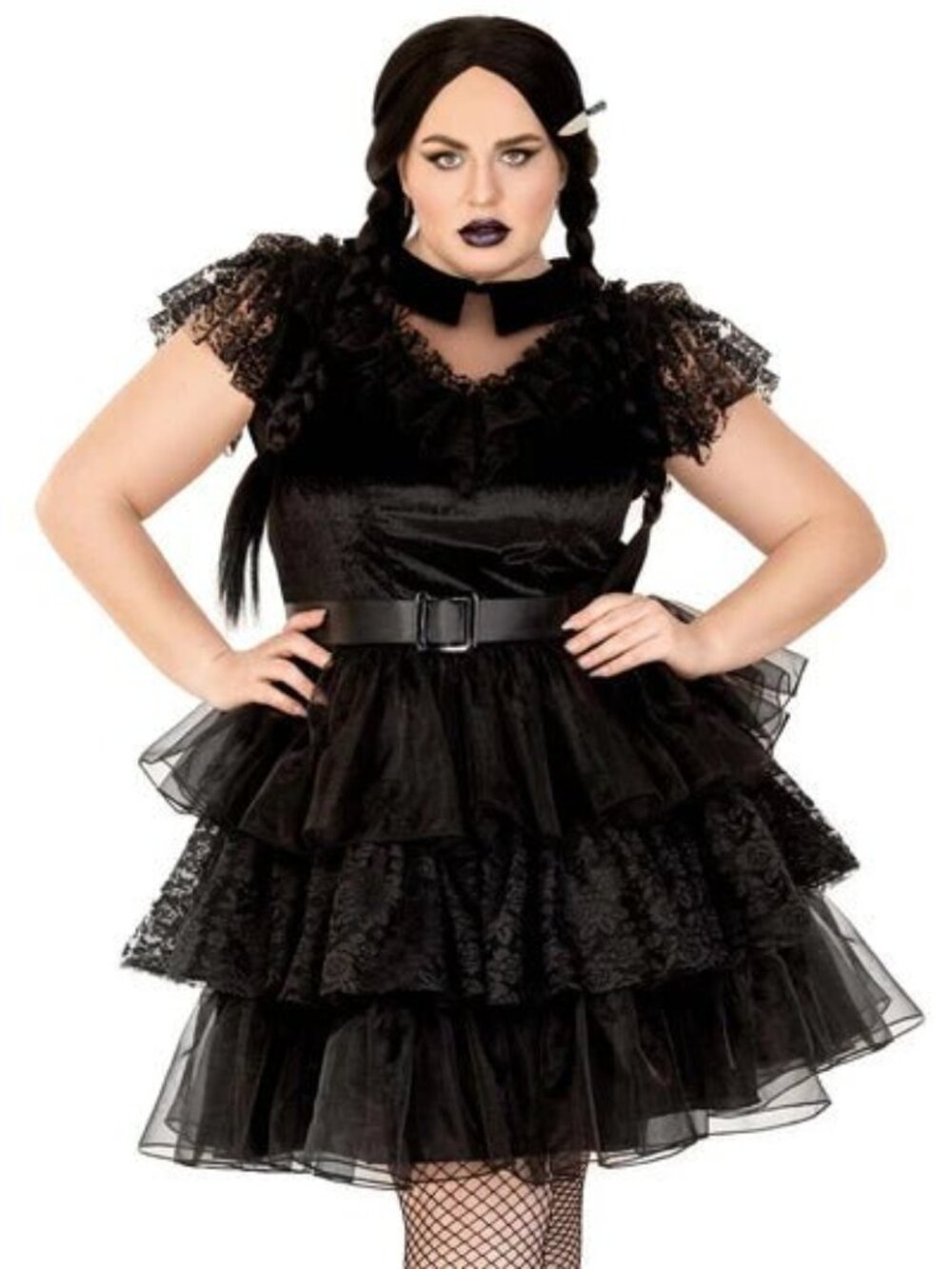 Raving Rebel Costume NWT PLUS SIZE Costume3 PC